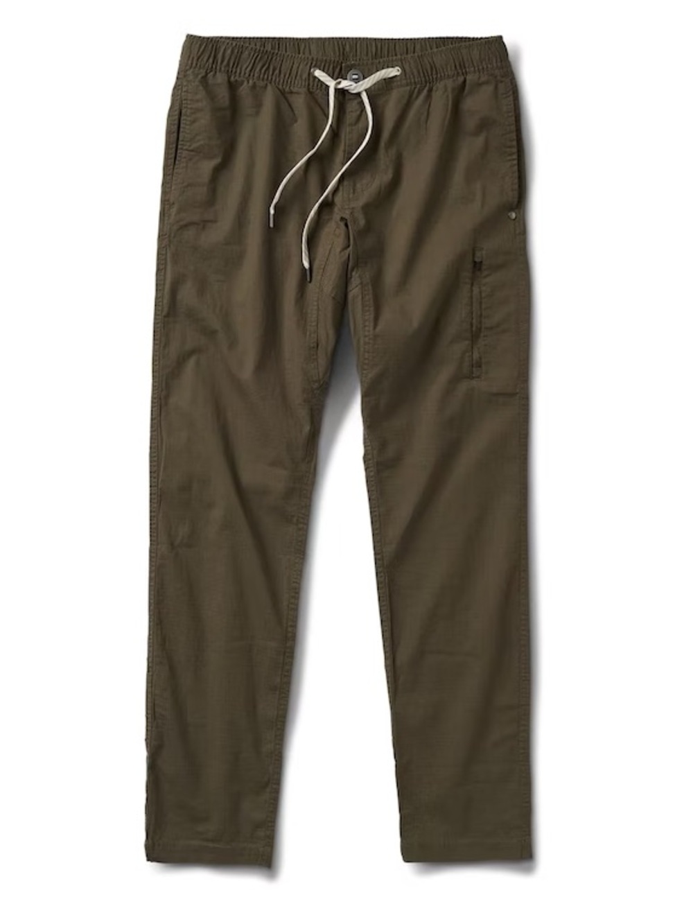 LIKE NEW VUORI Men's Ripstop Olive Drawstring Casual Cargo Pant